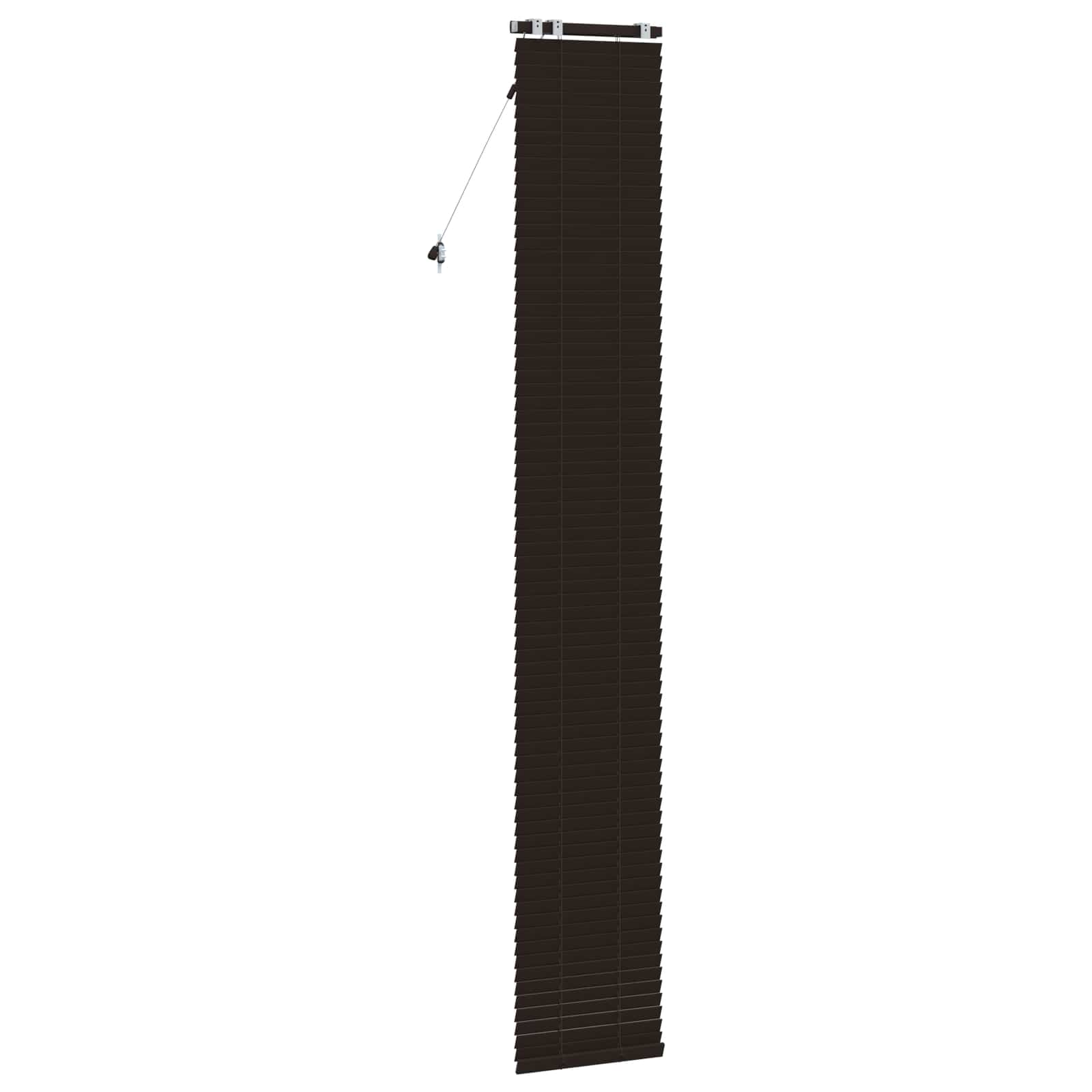 Venecijanska roleta Tamno smeđa 50 x 250 cm 35 mm