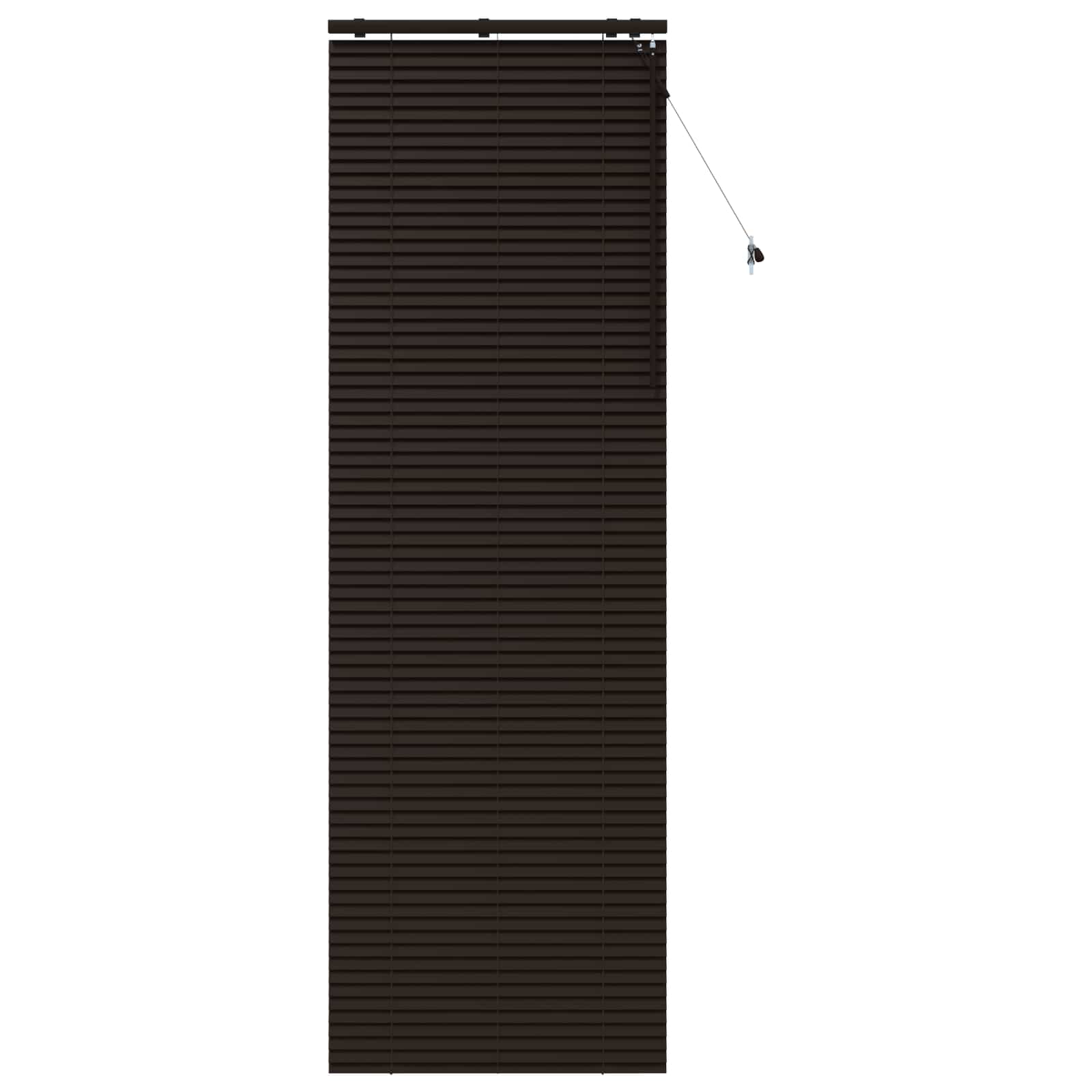 Venecijanska roleta Tamno smeđa 95 x 250 cm 35 mm