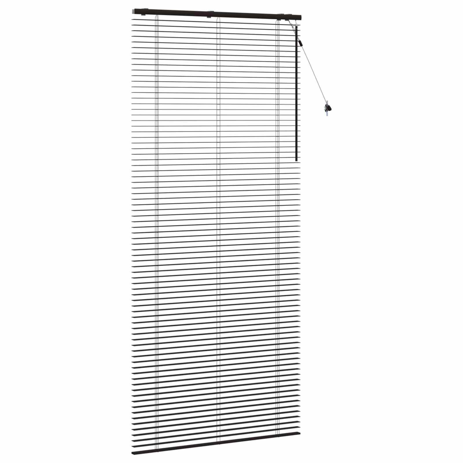 Venecijanska roleta Tamno smeđa 100 x 250 cm 35 mm