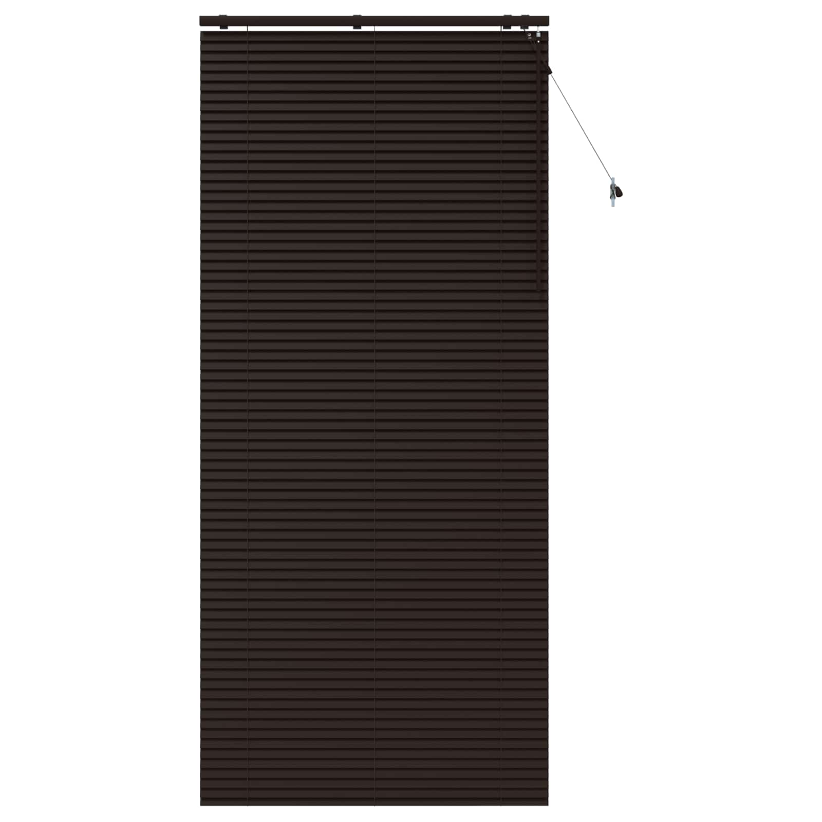 Venecijanska roleta Tamno smeđa 100 x 250 cm 35 mm