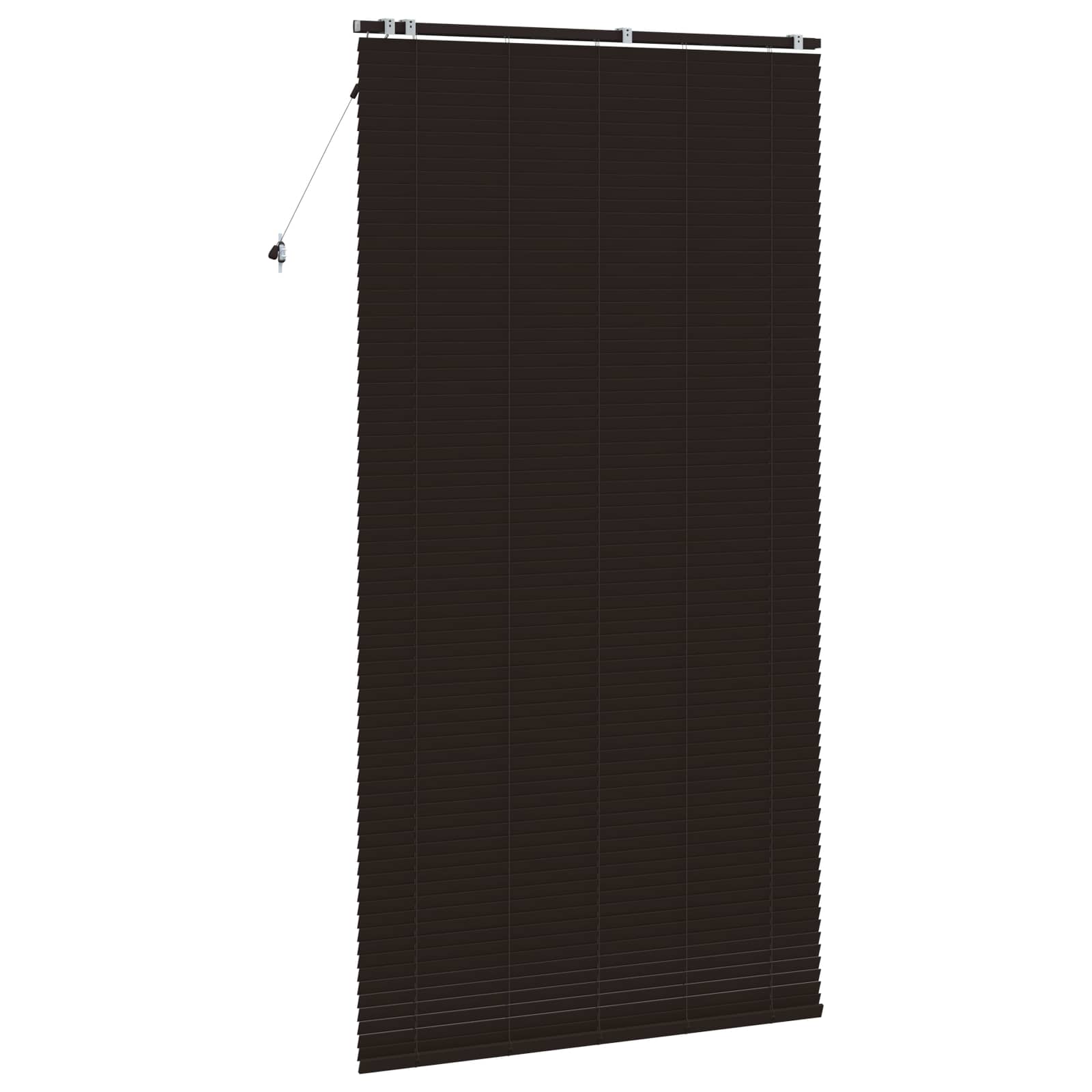 Venecijanska roleta Tamno smeđa 135 x 250 cm 35 mm