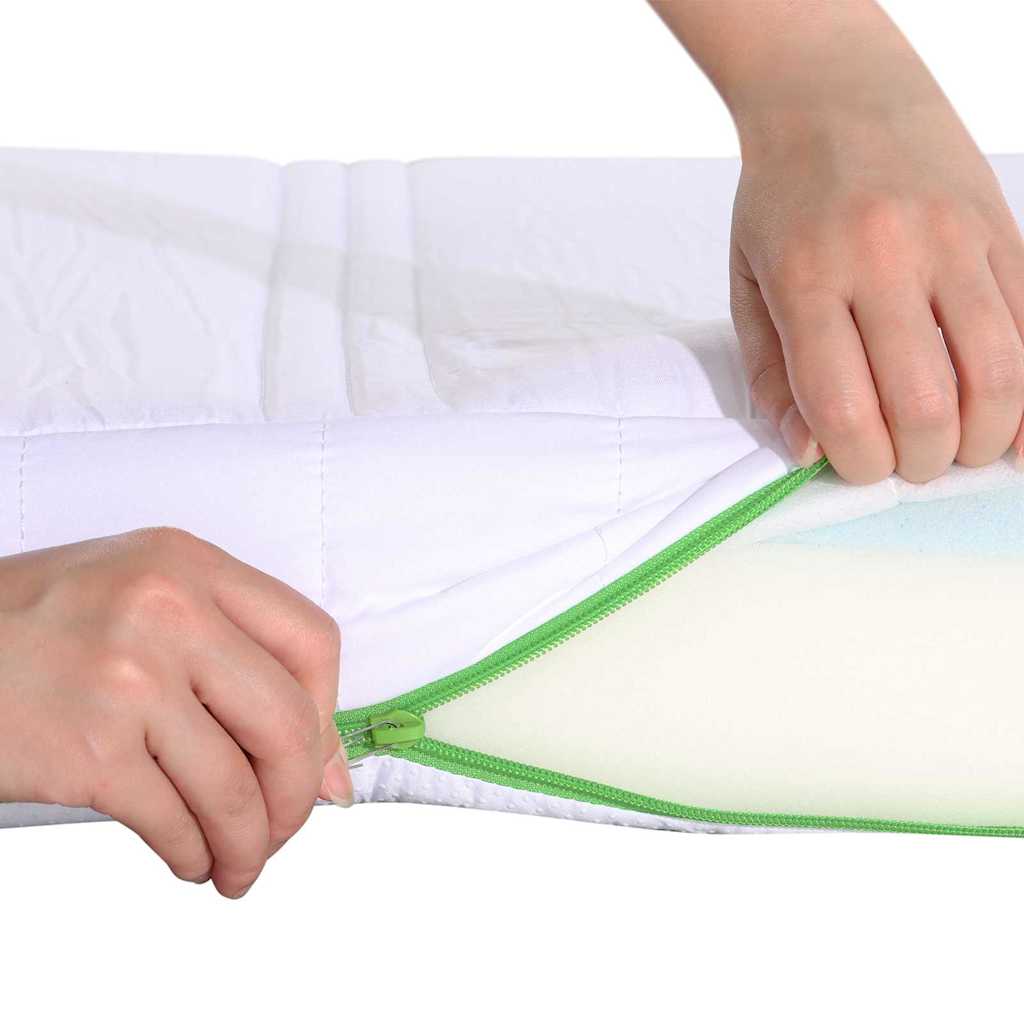 Krevet s produžetnim madracem s uzglavljem Smeđa 80 x 200 cm