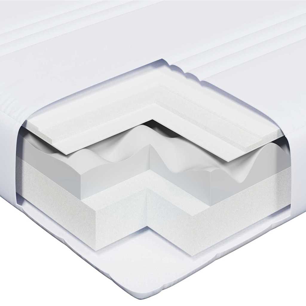 Krevet s produžetnim madracem s uzglavljem Smeđa 80 x 200 cm