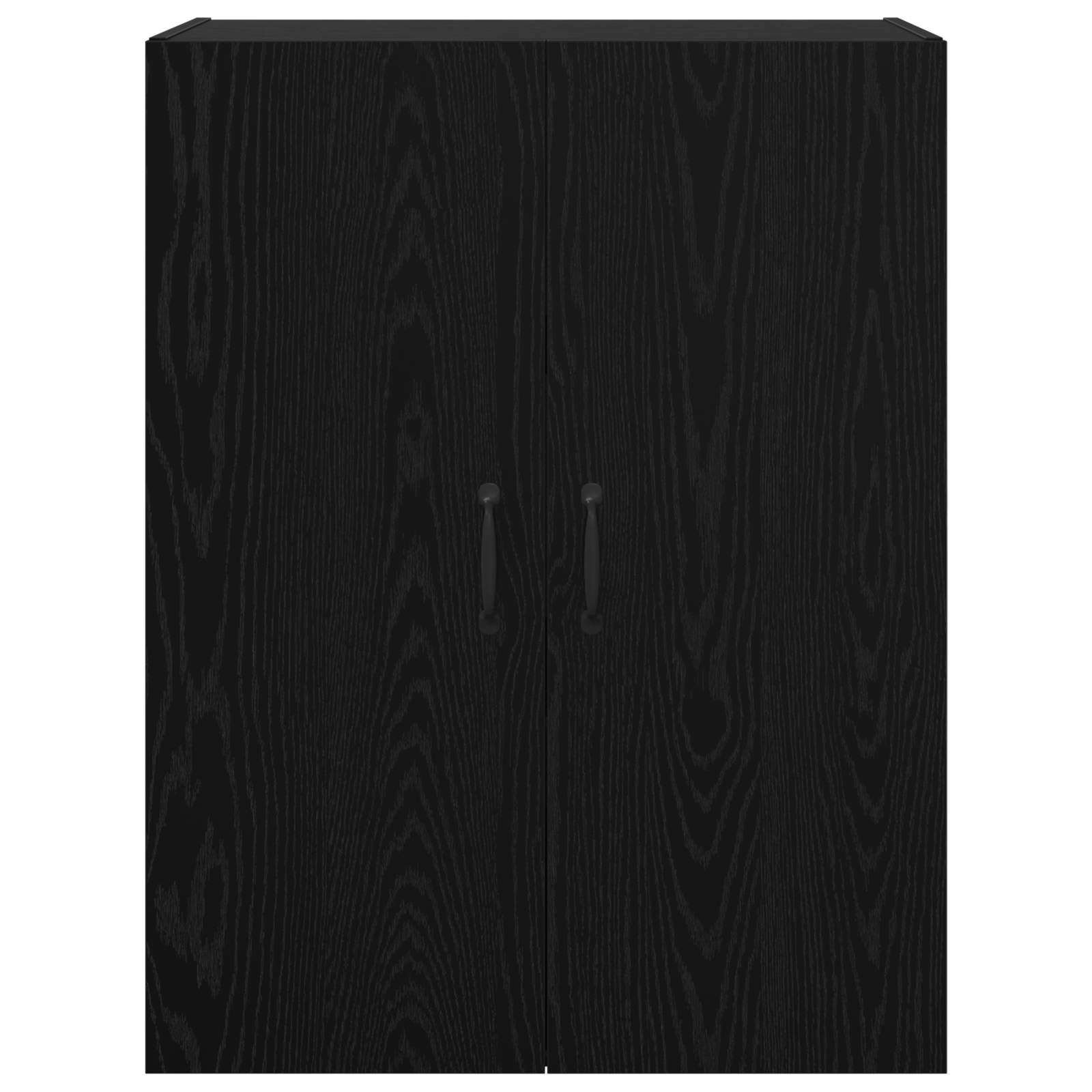 Ormar za Zid Crni hrast 69,5 x 34 x 90 cm Konstruirano drvo