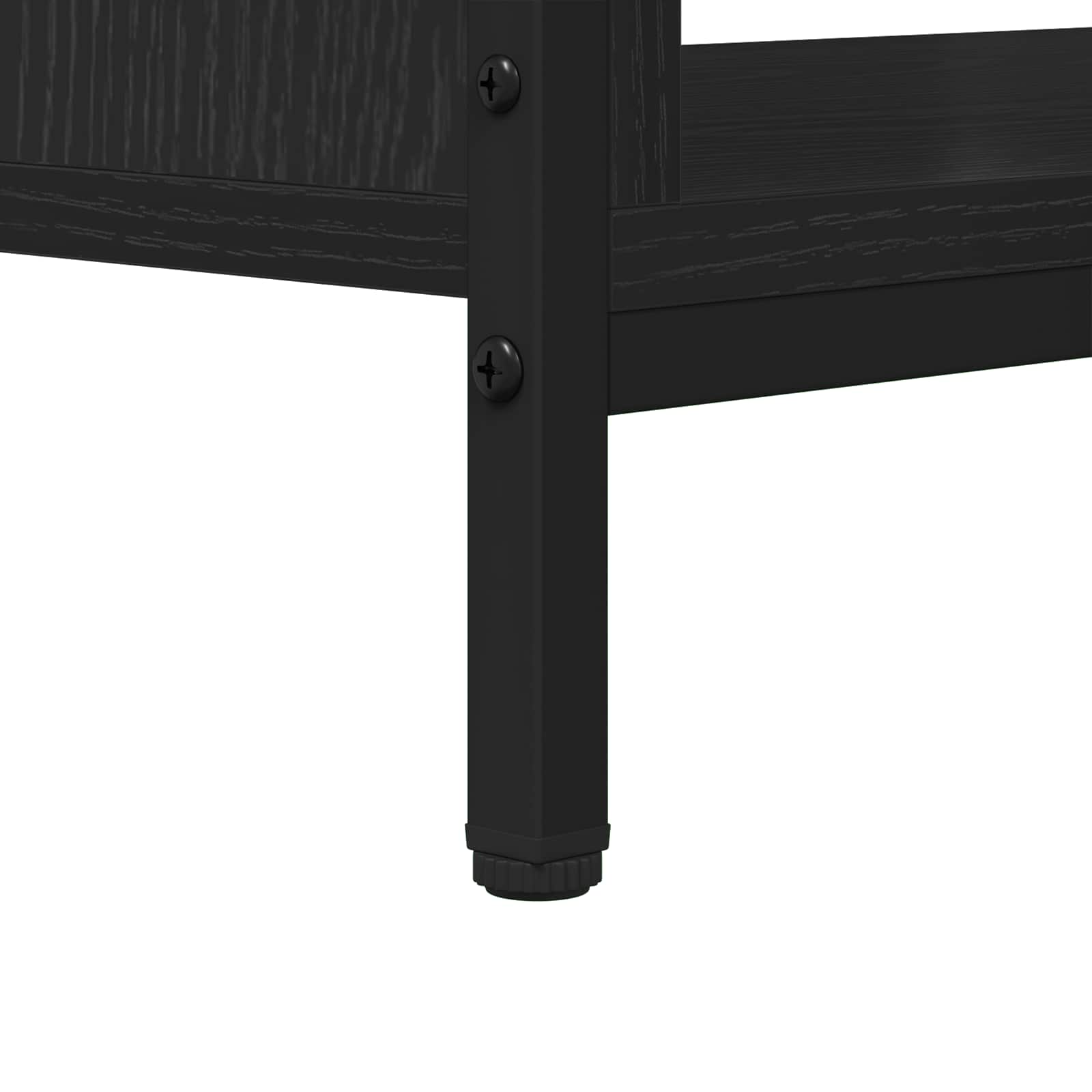 TV ormar Crni hrast 100 x 40 x 45 cm Konstruirano drvo