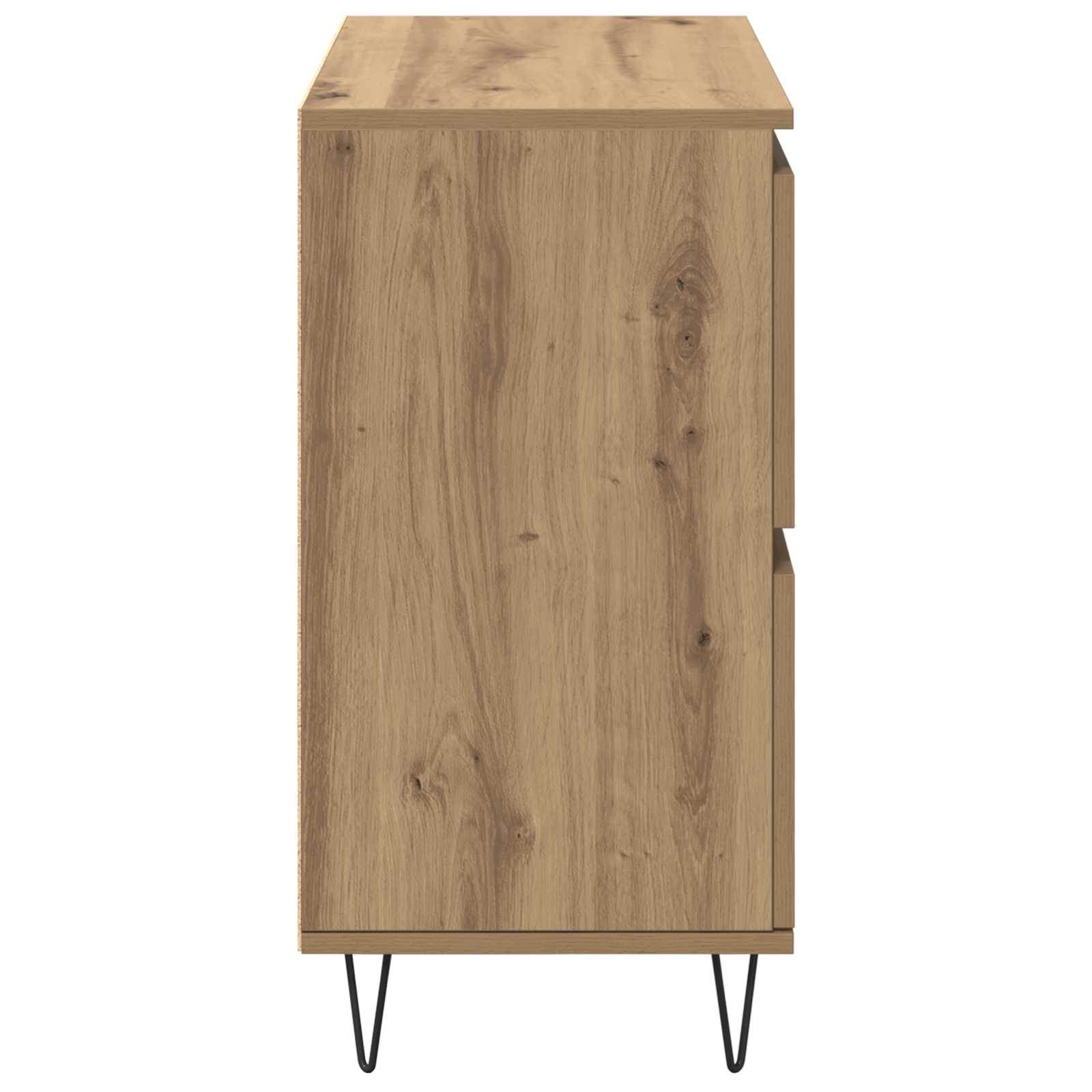 Kreveta Umjetnički hrast 60 x 35 x 70 cm
