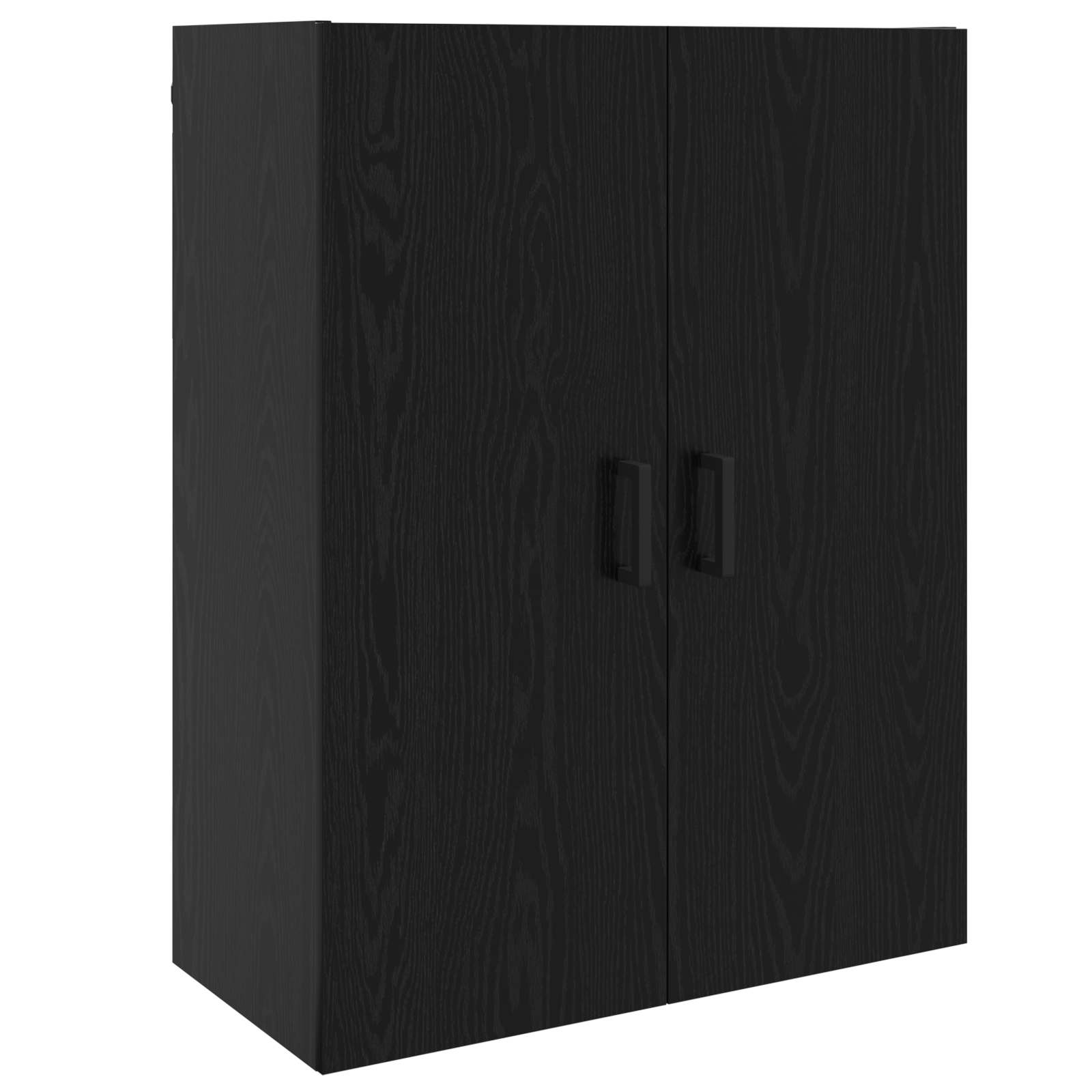 Ormar za Zid Crni hrast 69,5 x 34 x 90 cm Konstruirano drvo