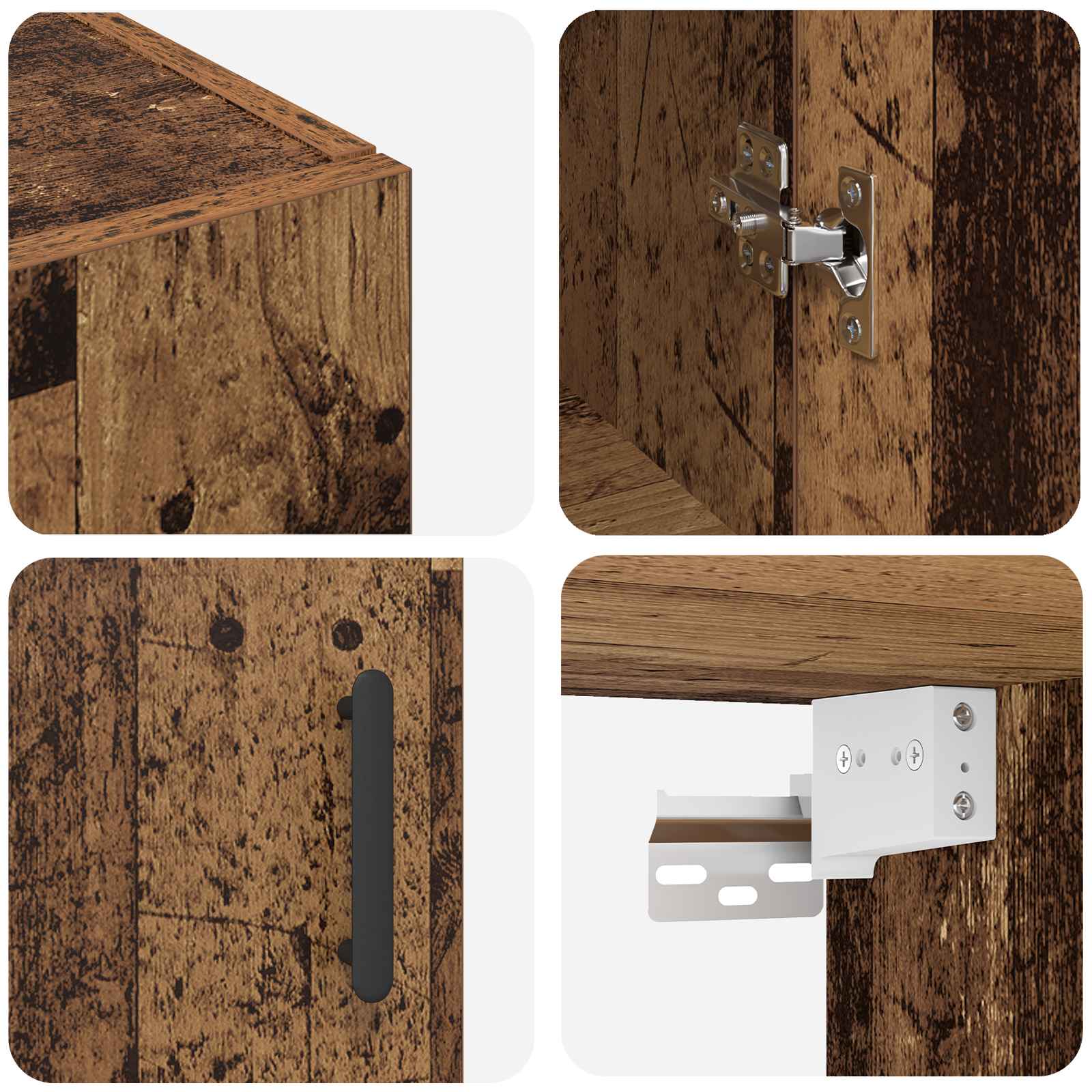 Ormar za Zid Staro drvo 69,5 x 34 x 90 cm Konstruirano drvo