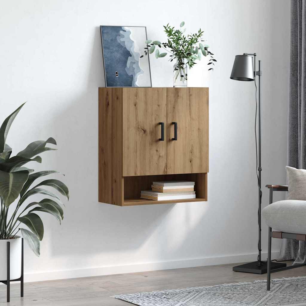 Ormar za Zid 60 x 31 x 70 cm Konstruirano drvo hrast artisan