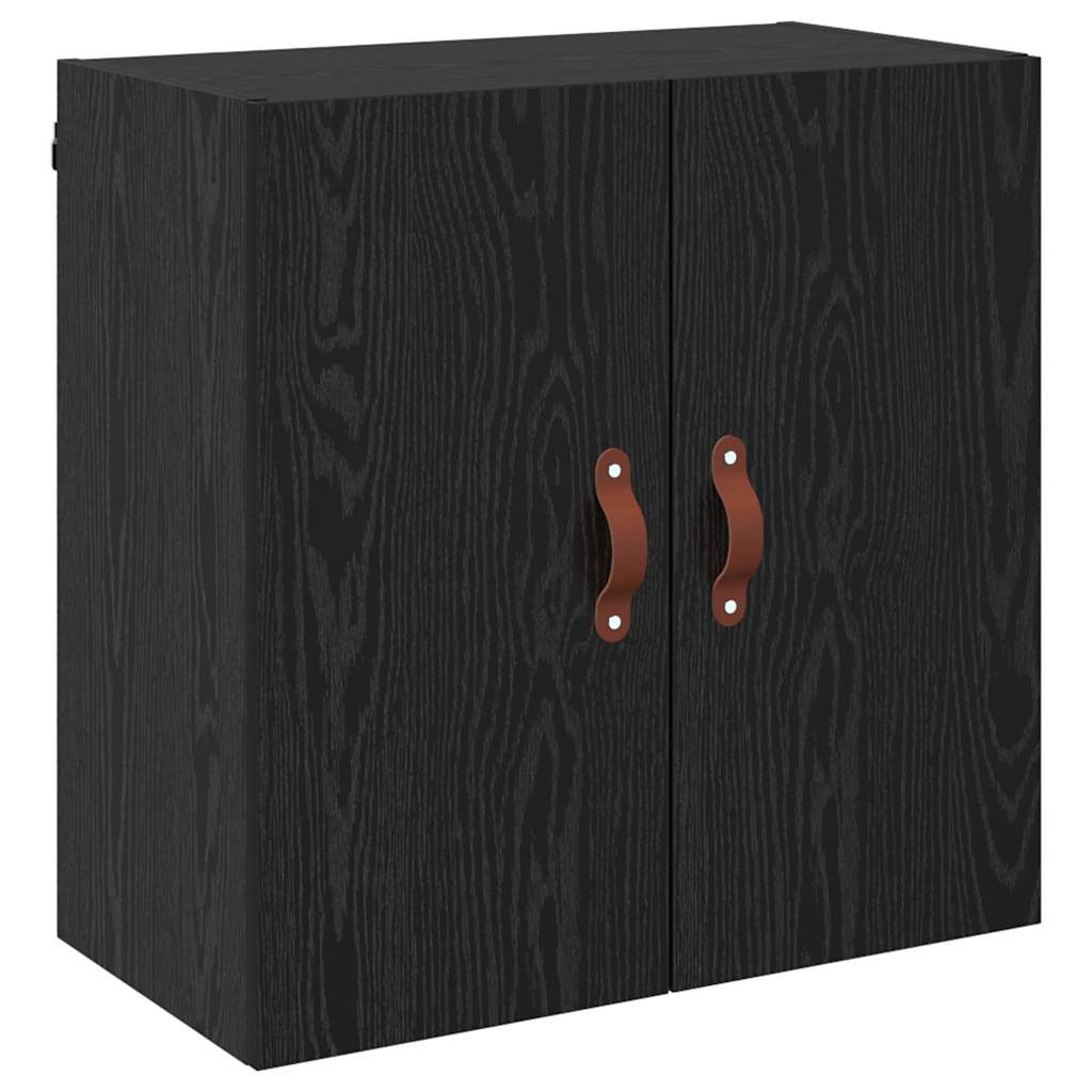 Ormar za Zid Zidne Crni hrast 60 x 31 x 60 cm Konstruirano drvo