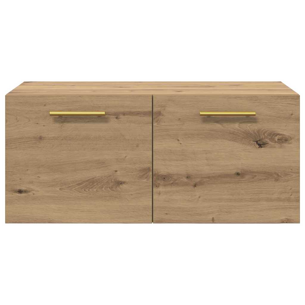 Ormar za Zid hrast artisan 80 x 36.5 x 35 cm Konstruirano drvo