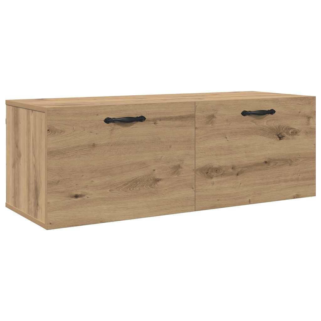 Ormar za montažu na zid Umjetnički hrast 100 x 36,5 x 35 cm
