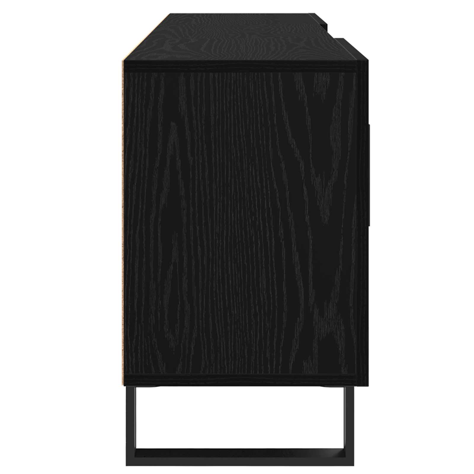 TV ormar Crni hrast 150 x 30 x 50 cm Konstruirano drvo