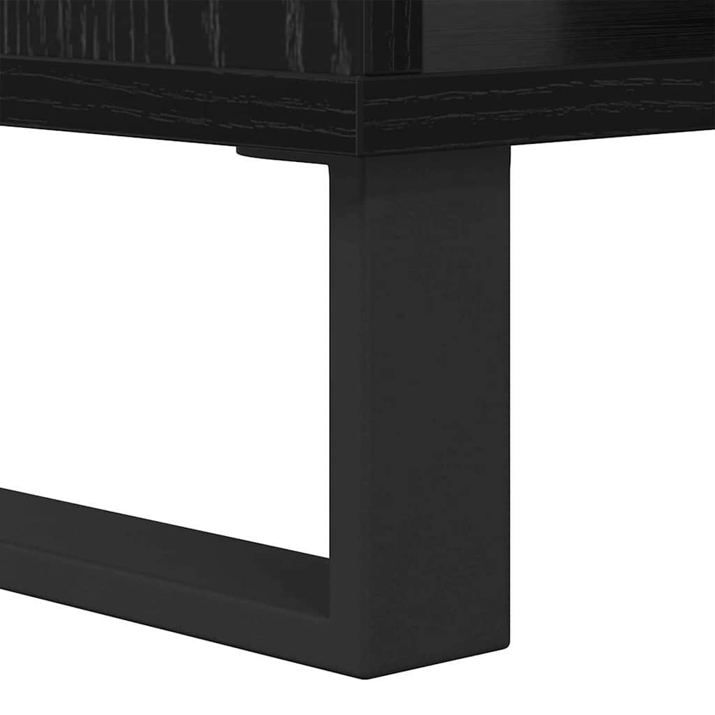 Kava Stol Crni hrast 60 x 50 x 40 cm Konstruirano drvo