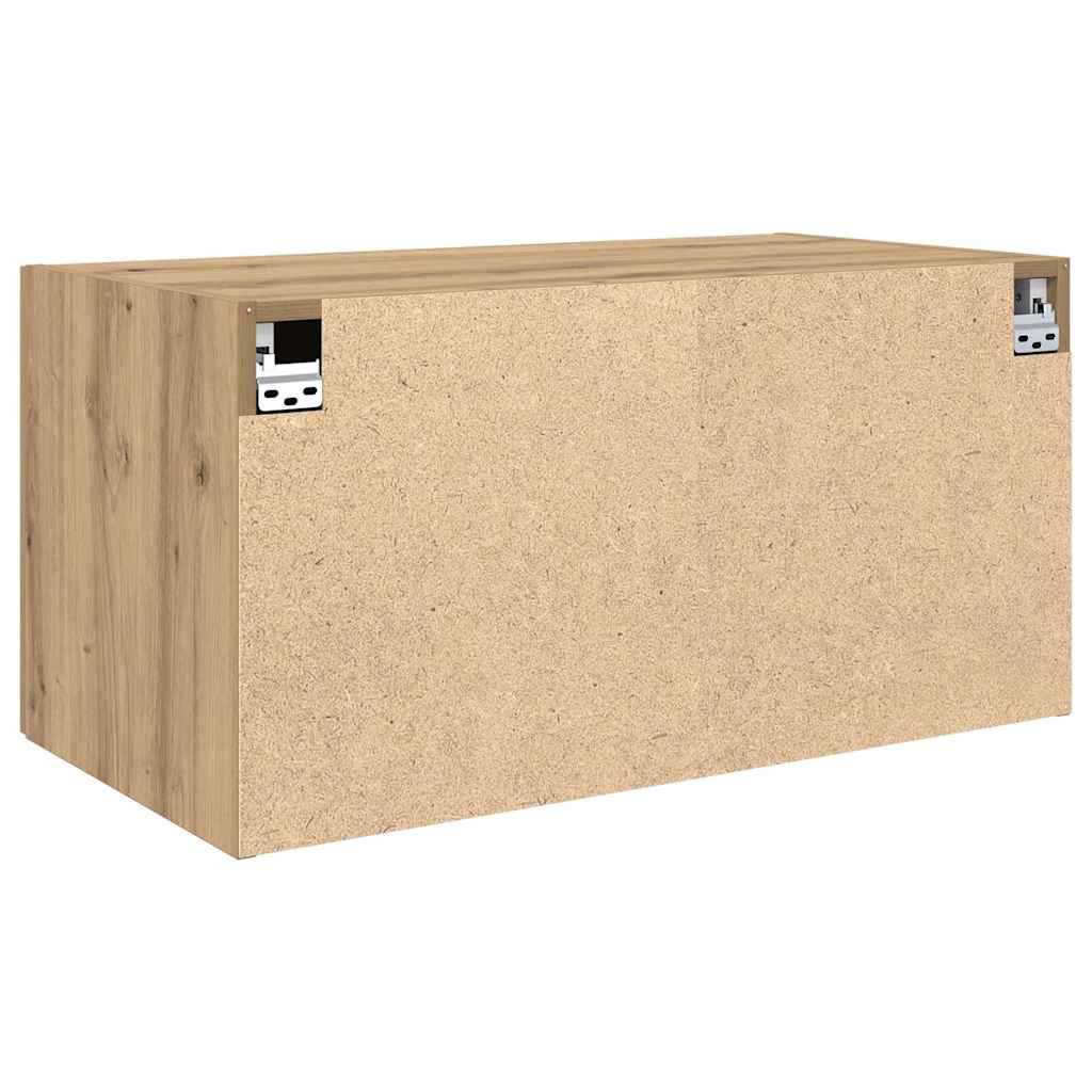 Ormar za Zid hrast artisan 80 x 42.5 x 40 cm Konstruirano drvo