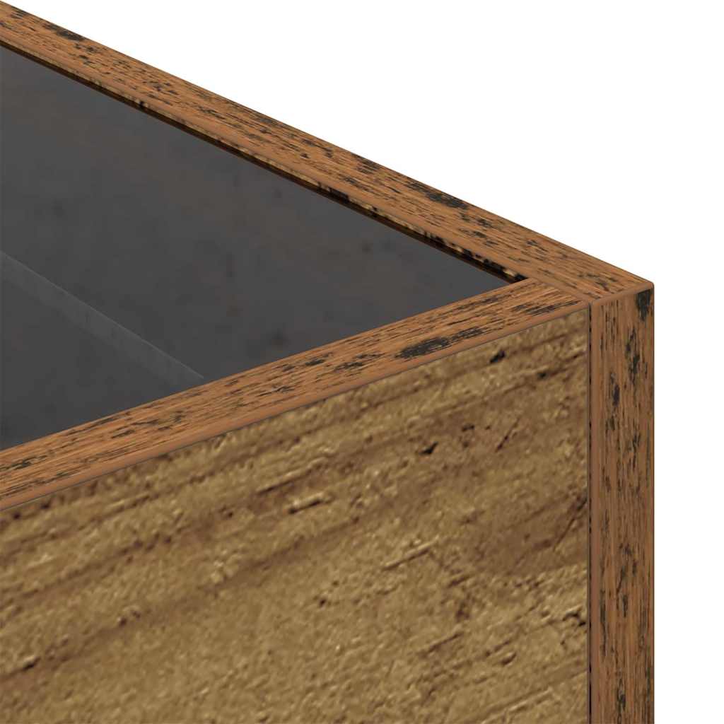 Bocni stol Staro drvo 40 x 40 x 30 cm Konstruirano drvo
