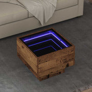 Bocni stol Staro drvo 40 x 40 x 30 cm Konstruirano drvo