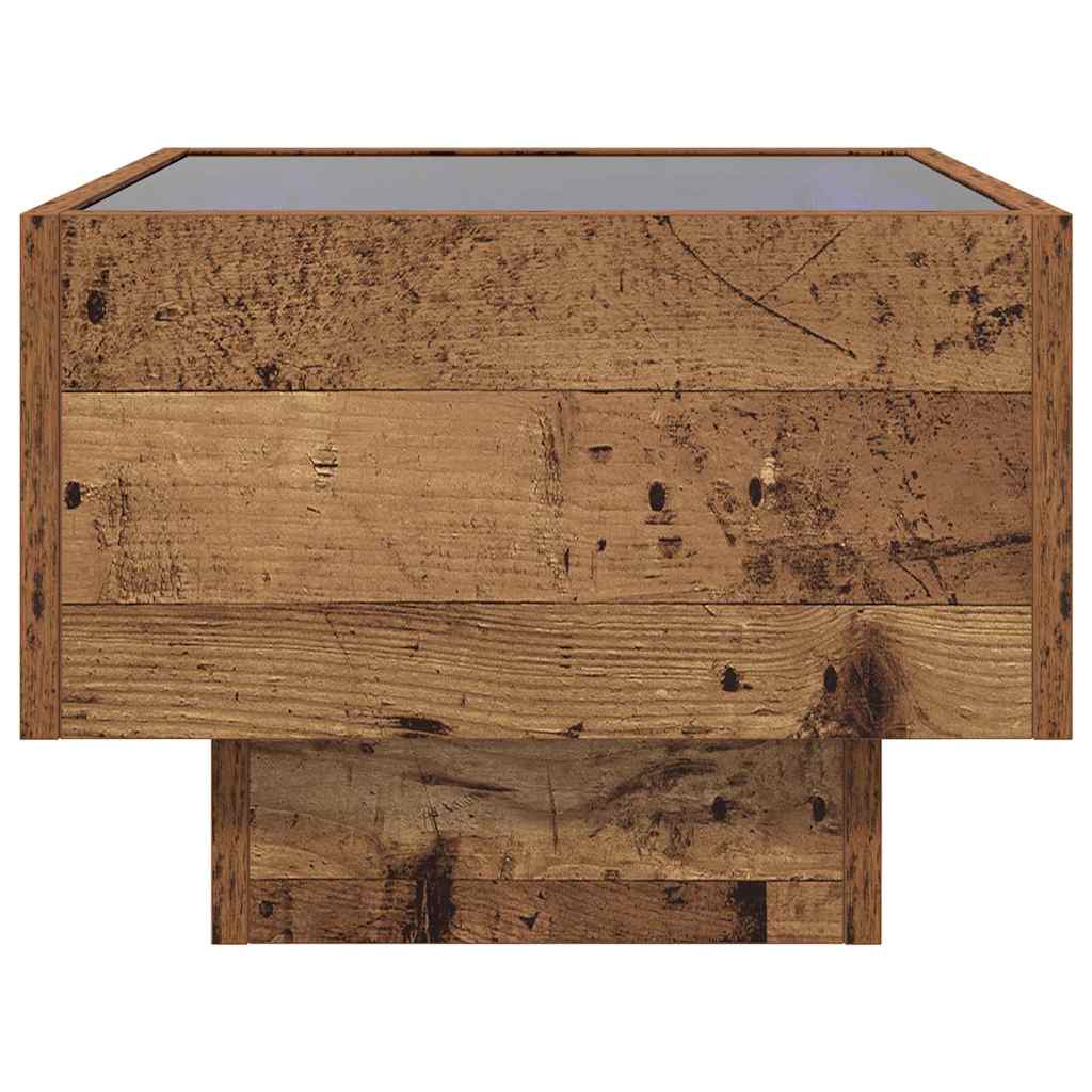 Bocni stol Staro drvo 40 x 40 x 30 cm Konstruirano drvo