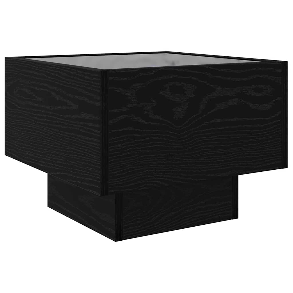 Bocni stol Crni hrast 40 x 40 x 30 cm Konstruirano drvo