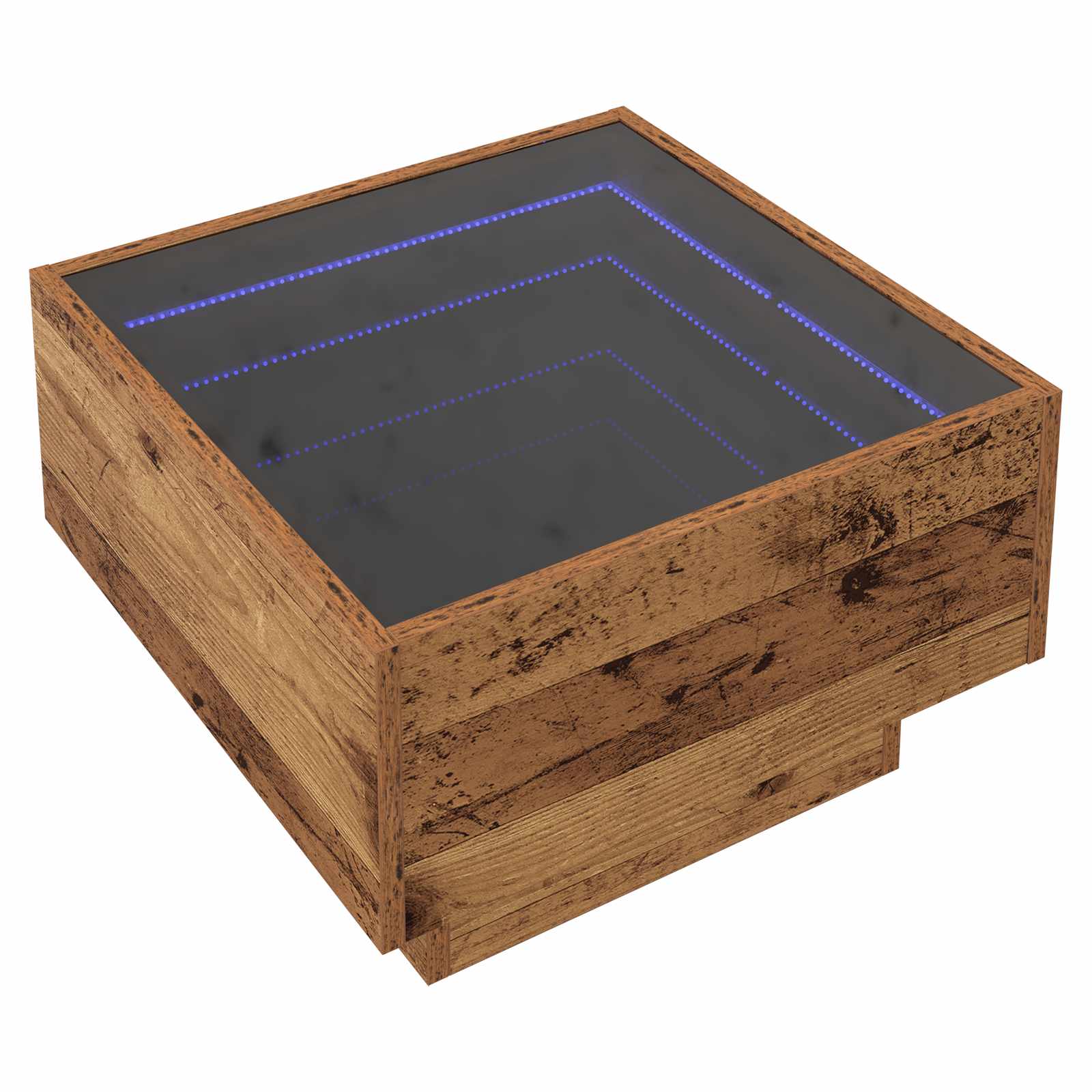 Bocni stol Staro drvo 50 x 50 x 30 cm Konstruirano drvo