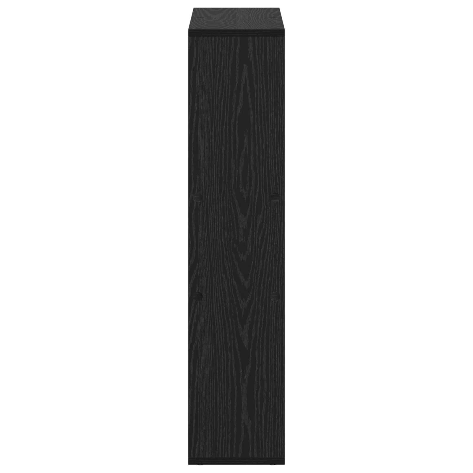 Ormarić za knjige Crni hrast 63 x 20 x 90 cm Konstruirano drvo
