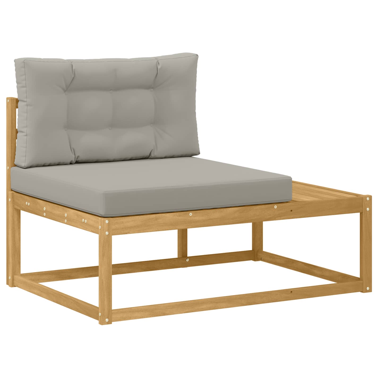 Set vanjskih sofa s jastukom Bijela 79 x 79 x 37 cm Poliester