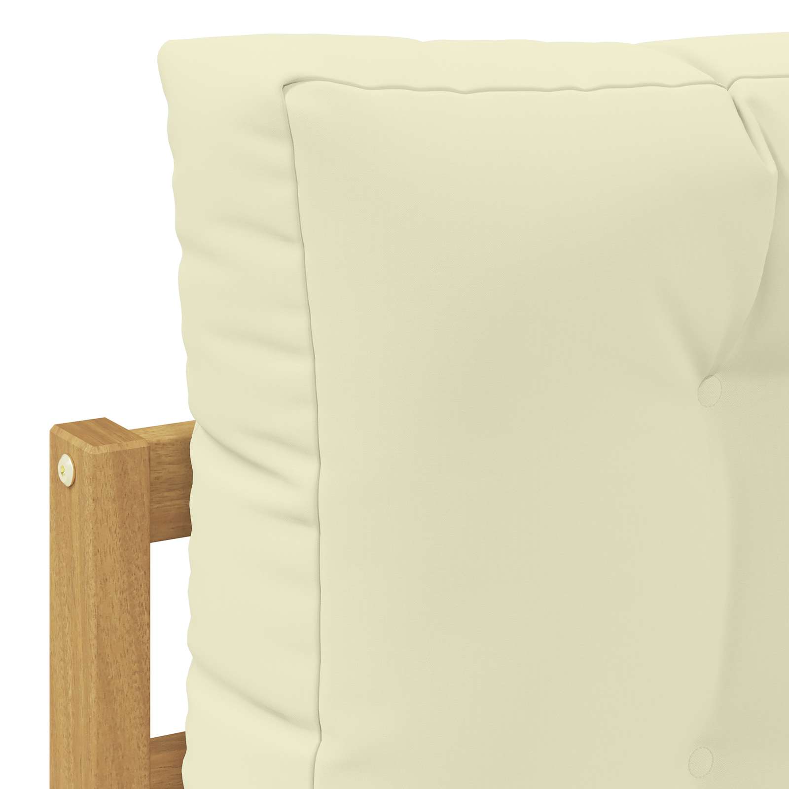 Set vanjskih sofa Bijela 277,5 x 198,5 x 73 cm Poliester