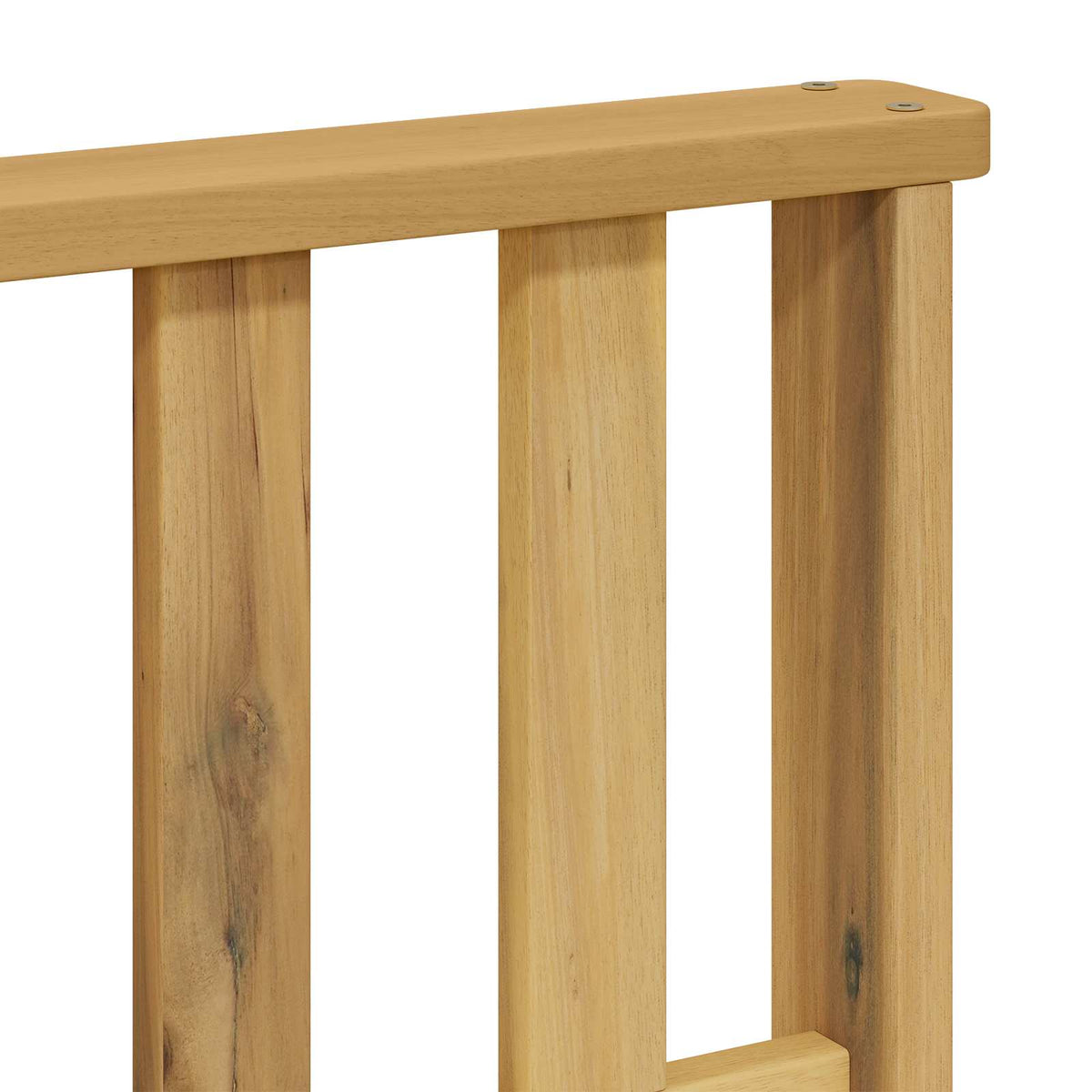 Set vanjskih sofa 5 kom. Bijela Čvrsto drvo akacije