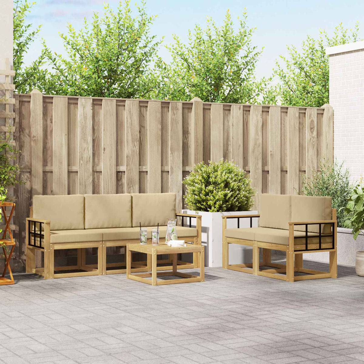 Set vanjskih sofa 6 kom.