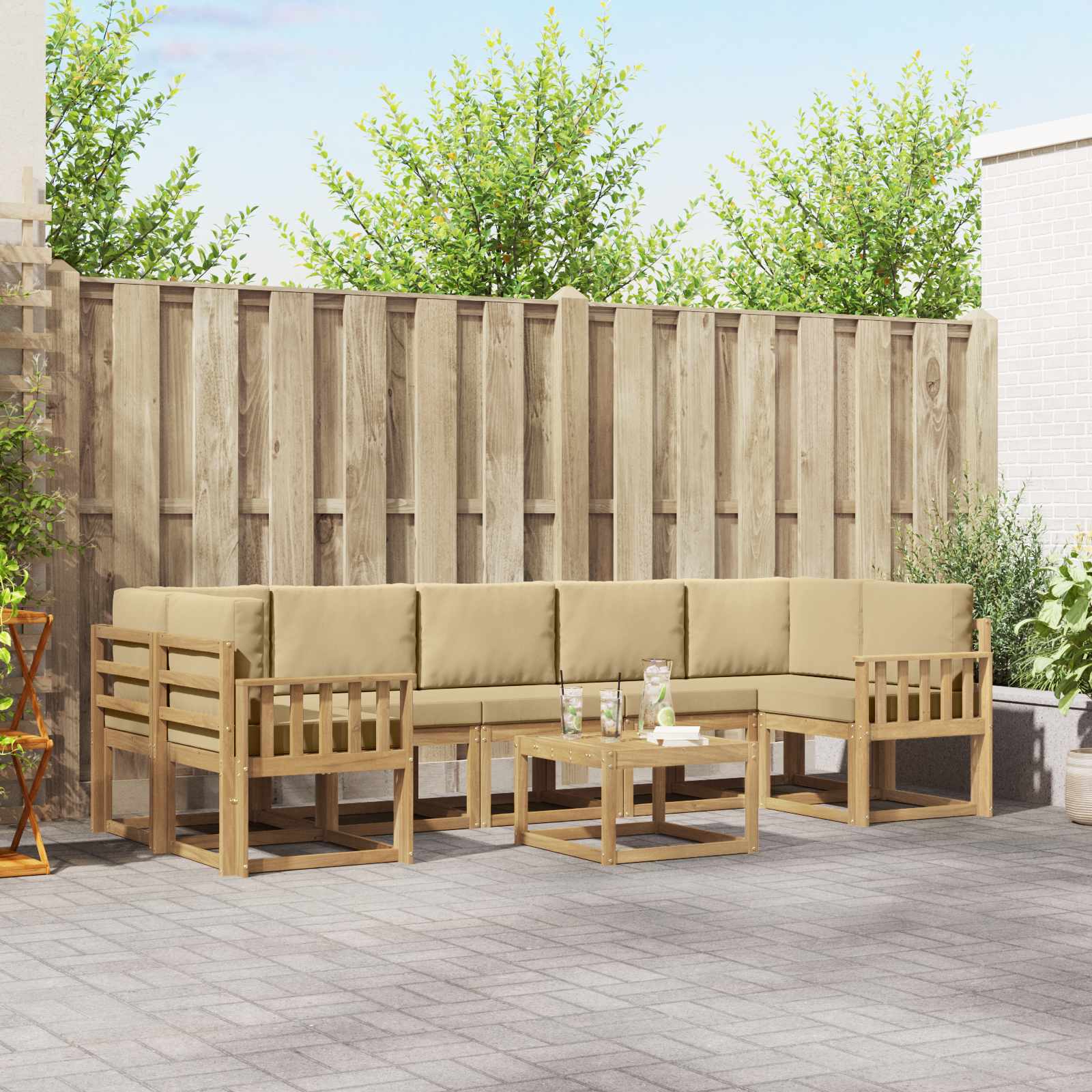 Set vanjskih sofa 6 pcs
