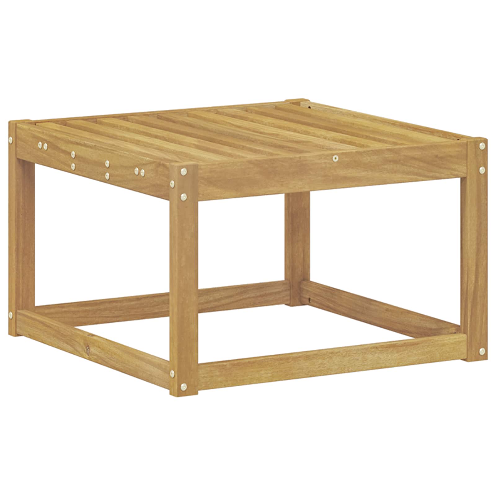 Set vanjskih sofa 6 pcs Bijela Čvrsto drvo akacije