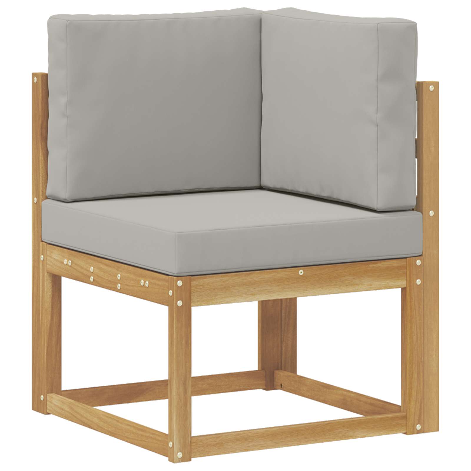 Set vanjskih sofa 9 kom. Bijela i svjetlosiva