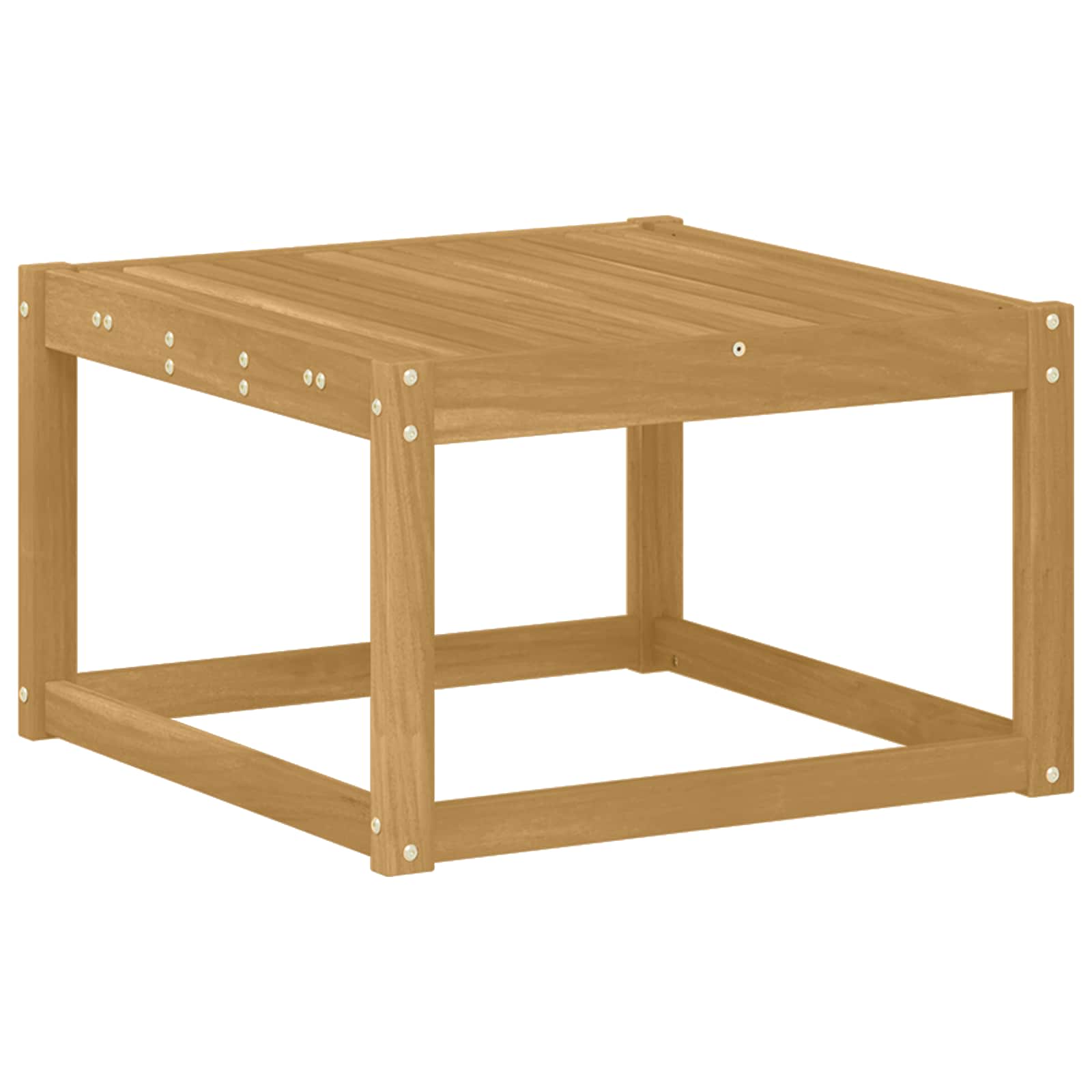 Set vanjskih sofa 10 kom. Bijela i bež Poliester