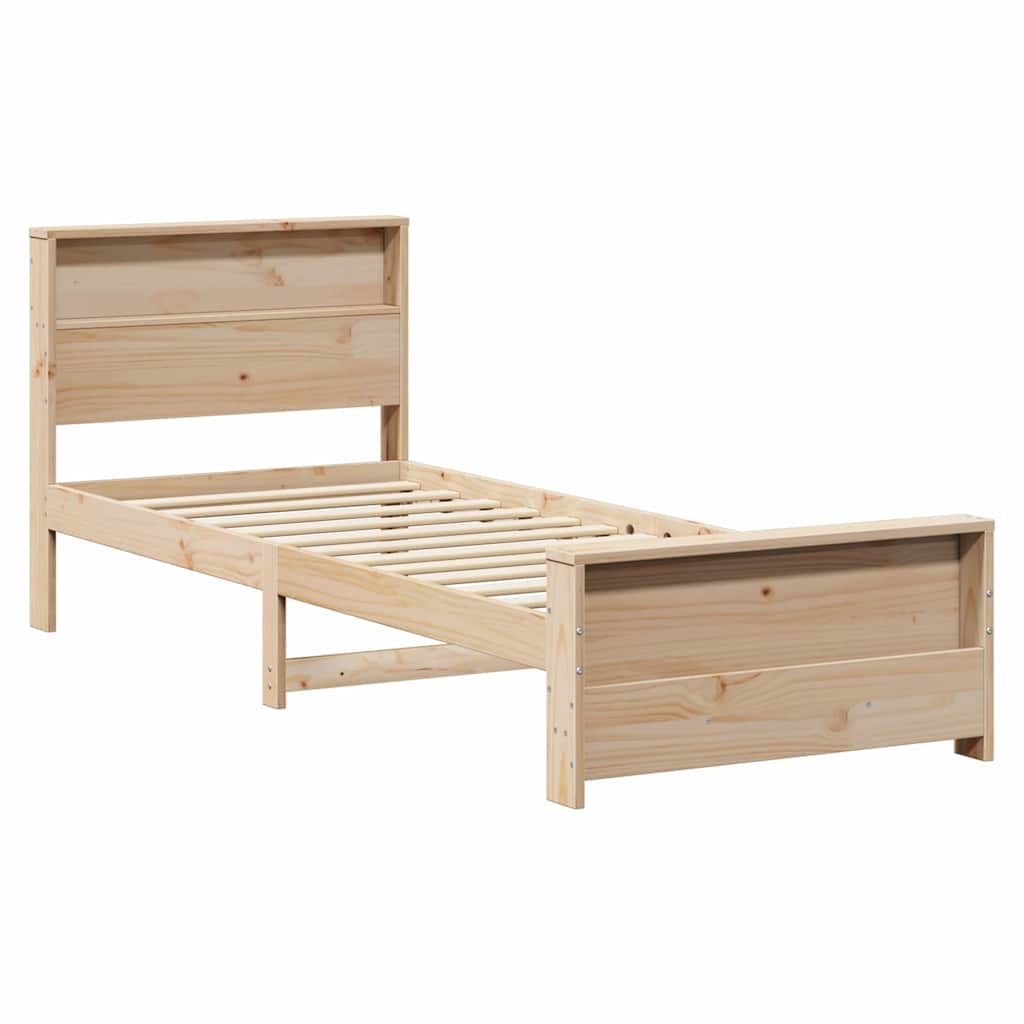 Krevetna konstrukcija Smeđa 80 x 200 cm Konstruirano drvo