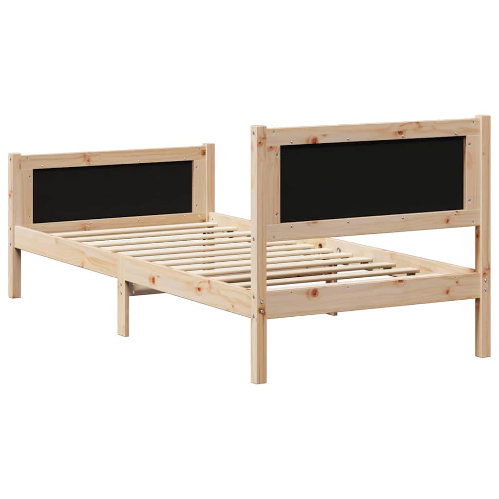 Krevetna konstrukcija Sivo-smeđa 100 x 200 cm tkanina