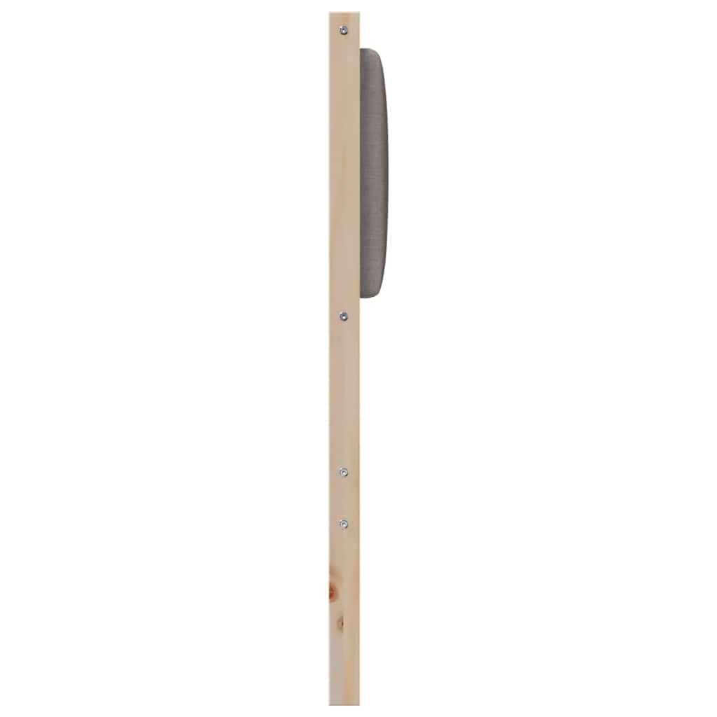 Uzglavlje Smeđa Masivna borovina 180 cm
