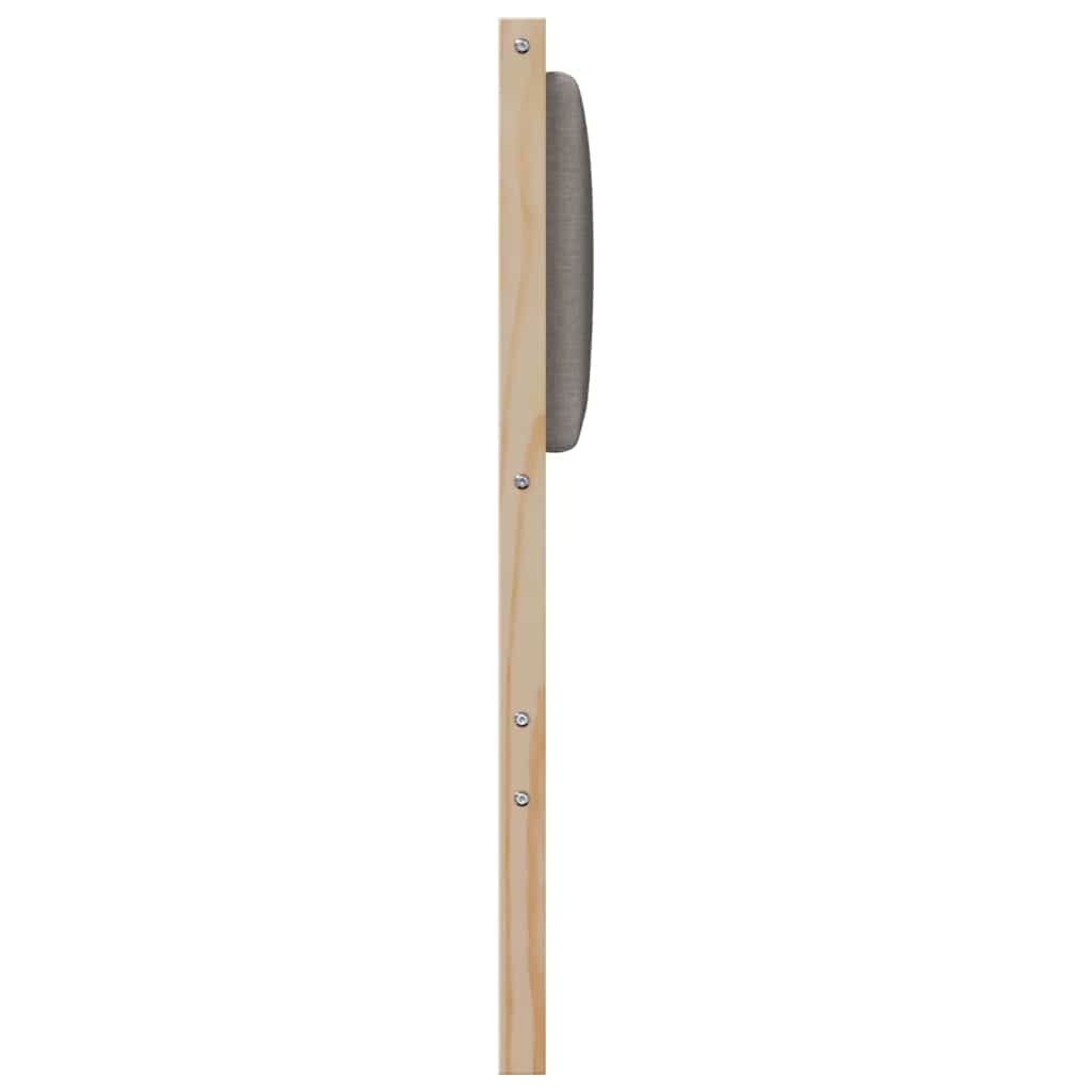 Uzglavlje Smeđa Masivna borovina 120 cm