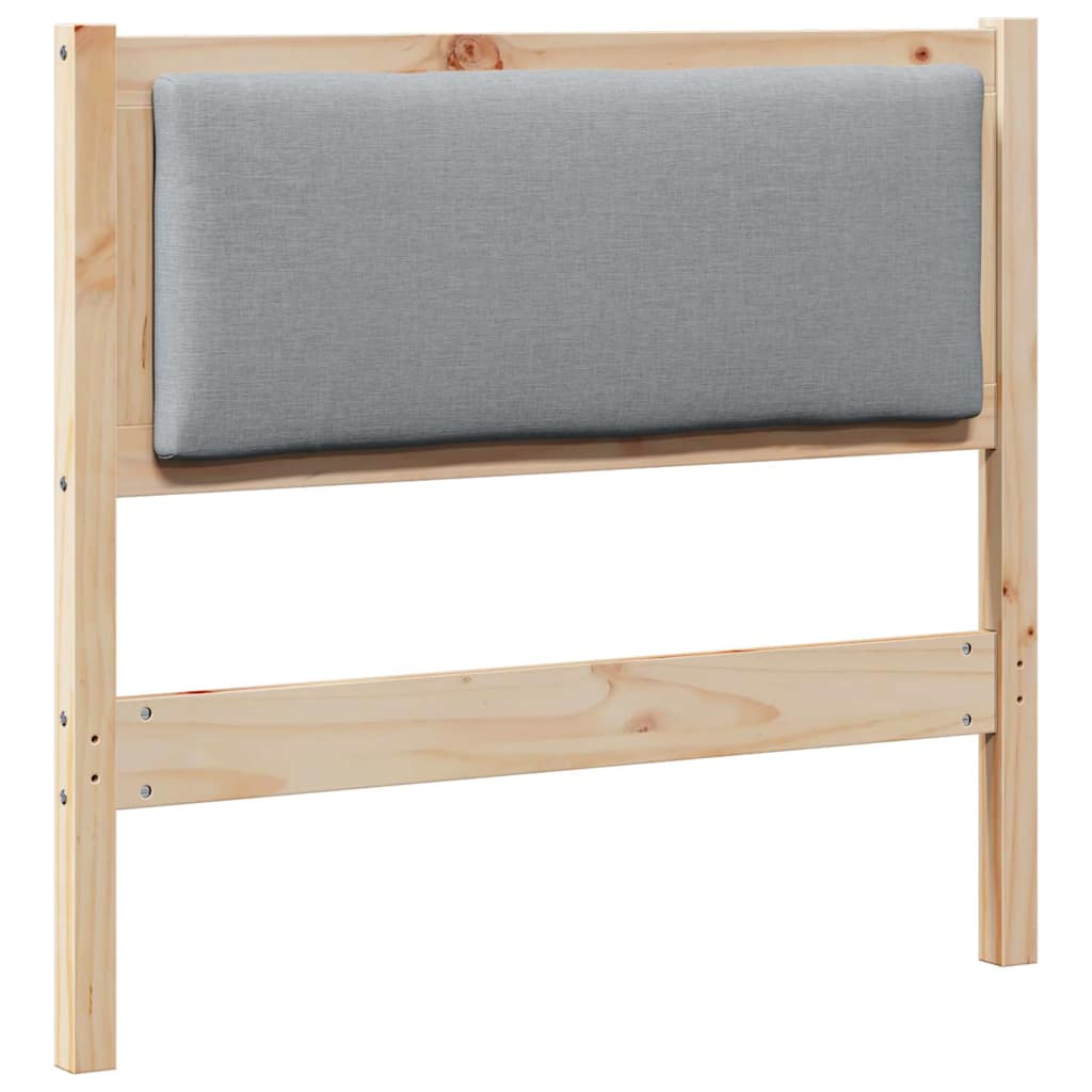 Uzglavlje Smeđa Masivna borovina 90 cm