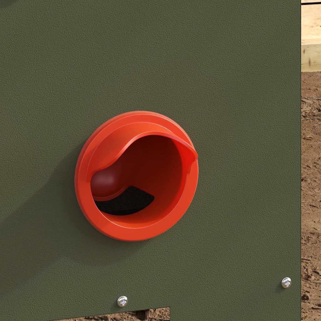 Hranilica za piliće 2 pcs Maslinasto zelena 40,5 x 25 x 38 cm