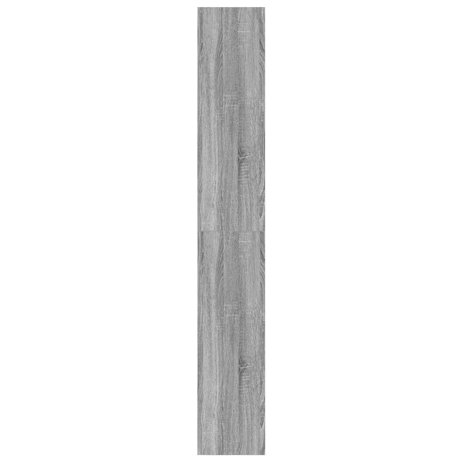 Ormarić za knjige s policom Siva Sonoma 80 x 30 x 198 cm