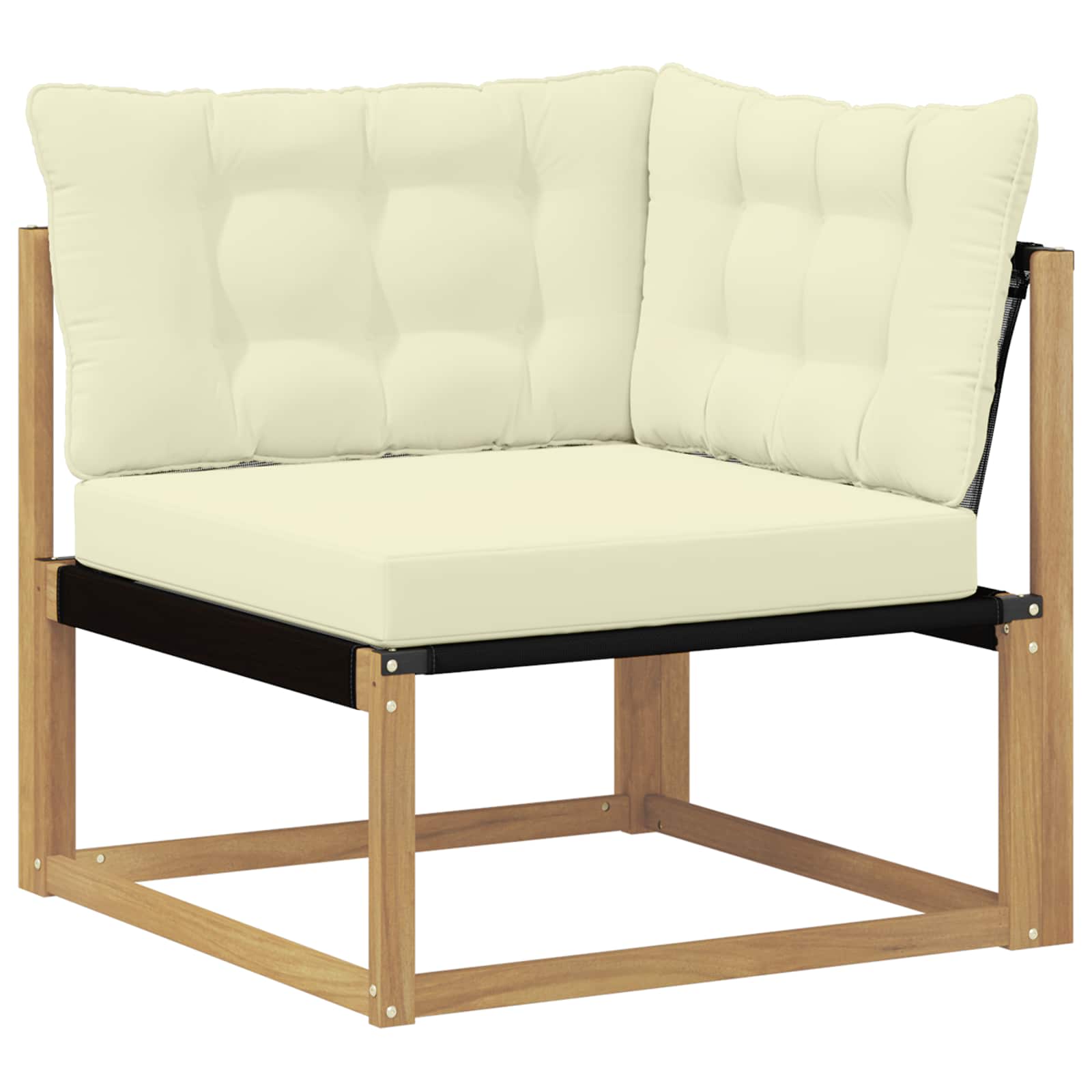 Set vanjskih sofa 8 pcs Bijela i krem 79 x 79 x 37 cm