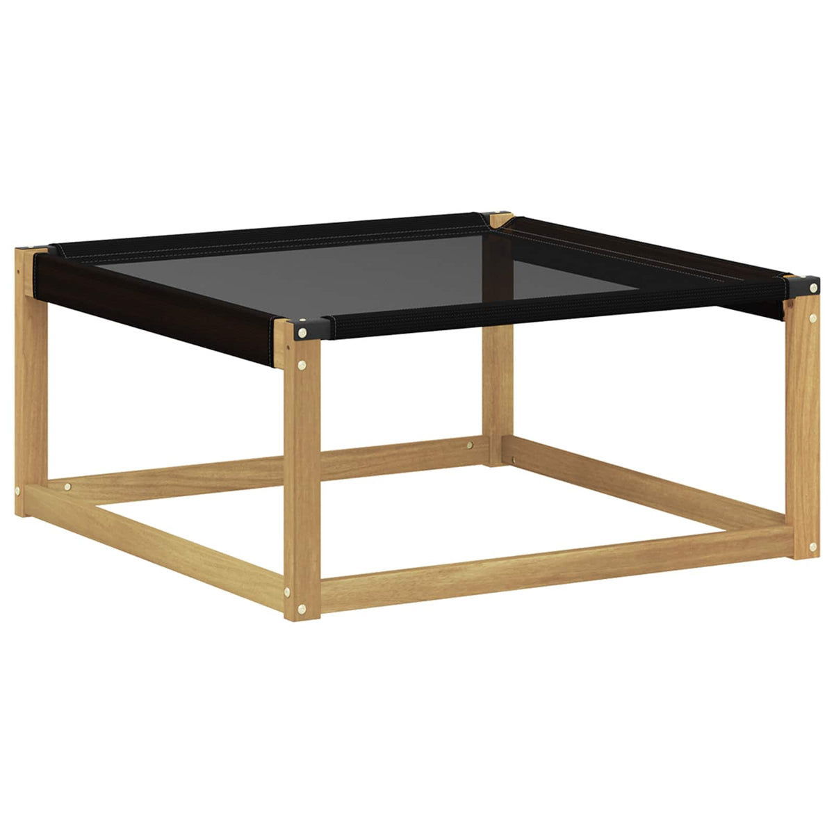 Set vanjskih sofa 9 kom. Bijela i krem Čvrsto drvo akacije