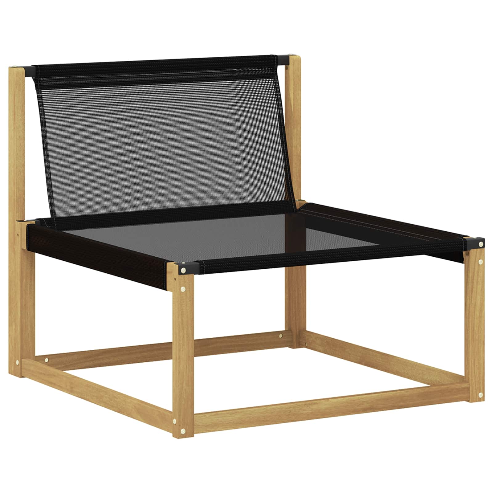 Set vanjskih sofa s jastukom 10 pcs Bijela i crna