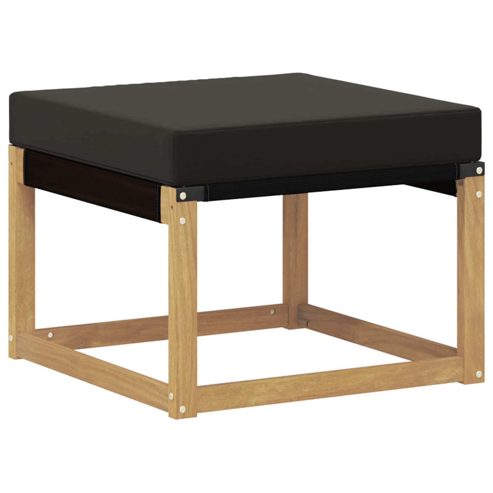 Set vanjskih sofa 8 kom. Bijela i crna