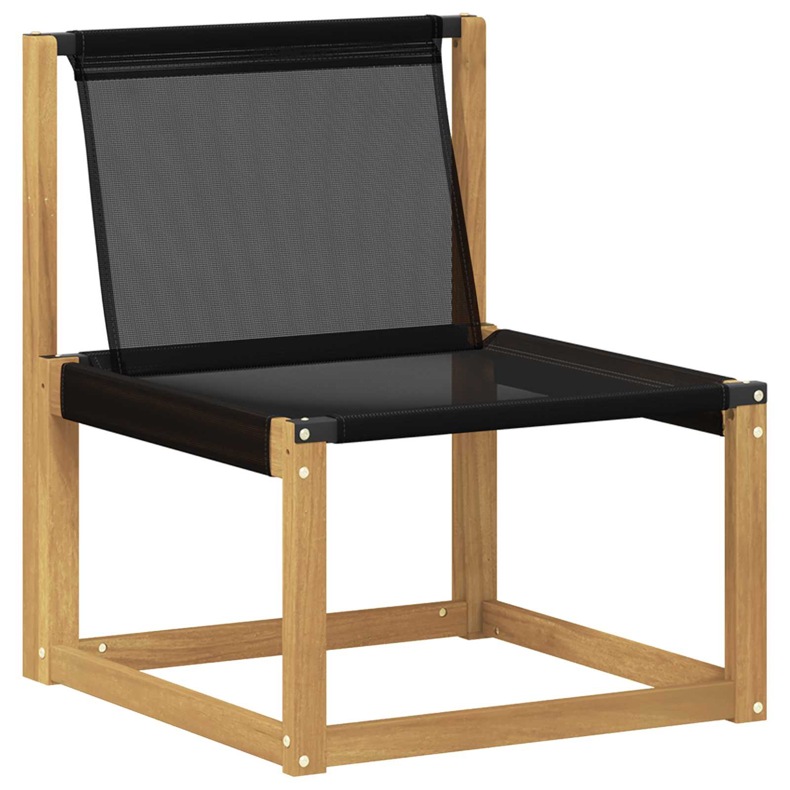 Set vanjskih sofa 8 kom. Bijela i crna