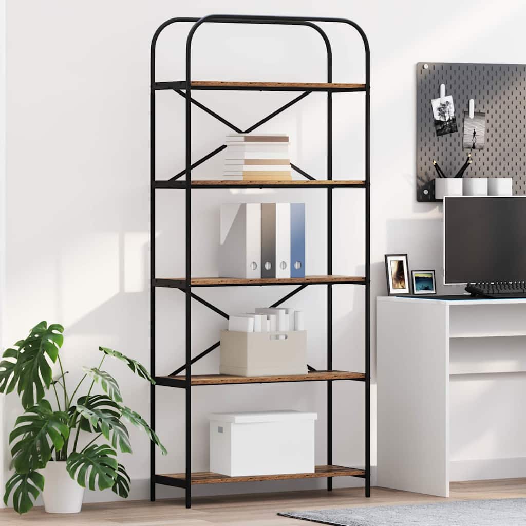 Polica Staro drvo 80 x 30 x 183 cm Konstruirano drvo