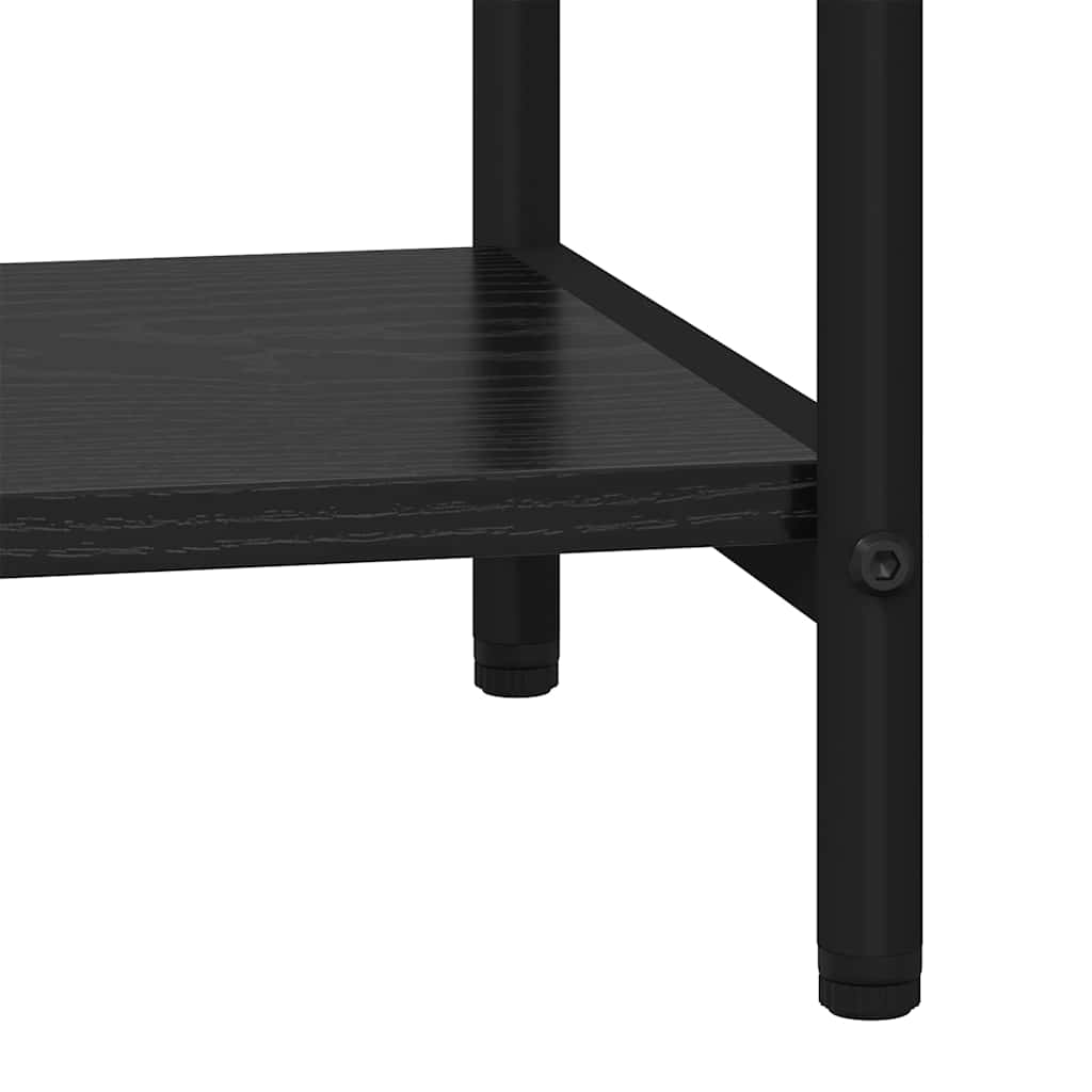 Polica Crni hrast 80 x 30 x 146 cm Konstruirano drvo