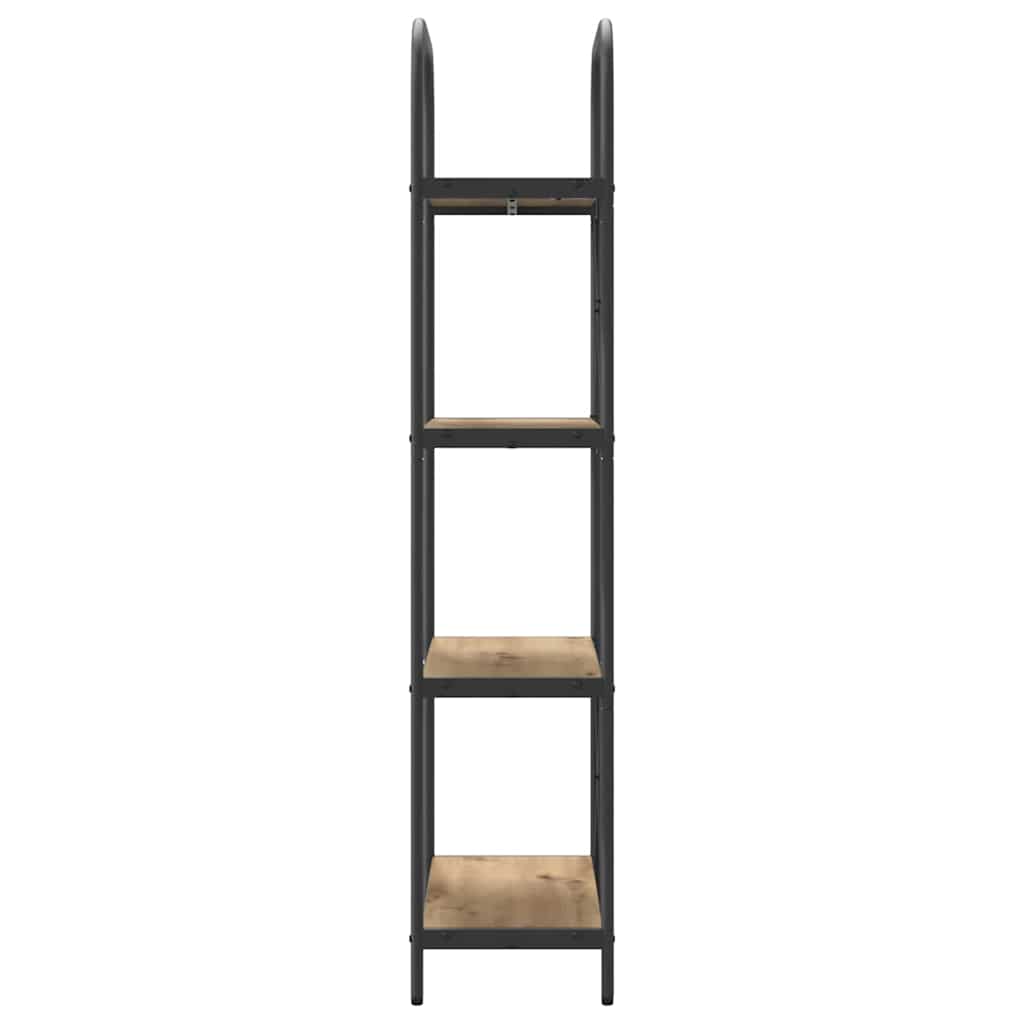 Polica 4 razina 60 x 30 x 146 cm Konstruirano drvo
