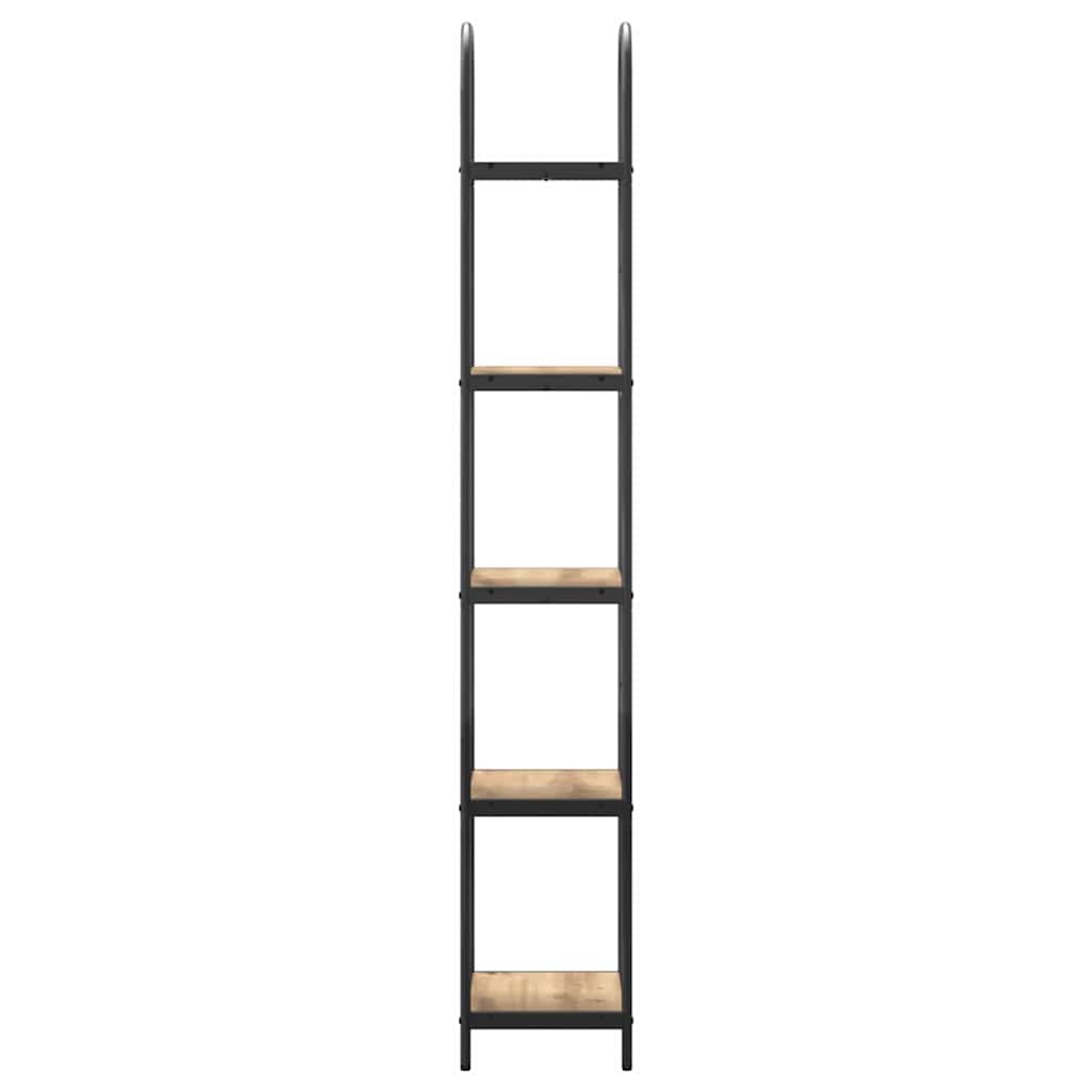 Polica 5 razina 40 x 30 x 183 cm Konstruirano drvo