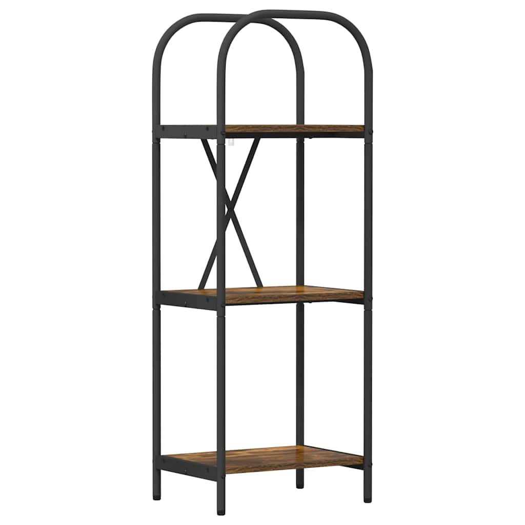 Polica Dimljeni hrast 40 x 30 x 109 cm Konstruirano drvo